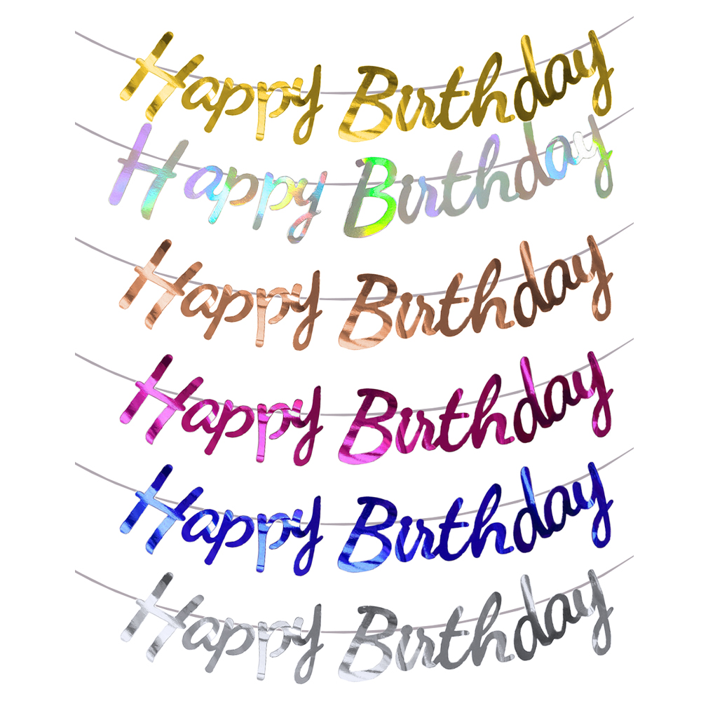 Science Of Happiness - Alles Gute zum Geburtstag Banner Gold