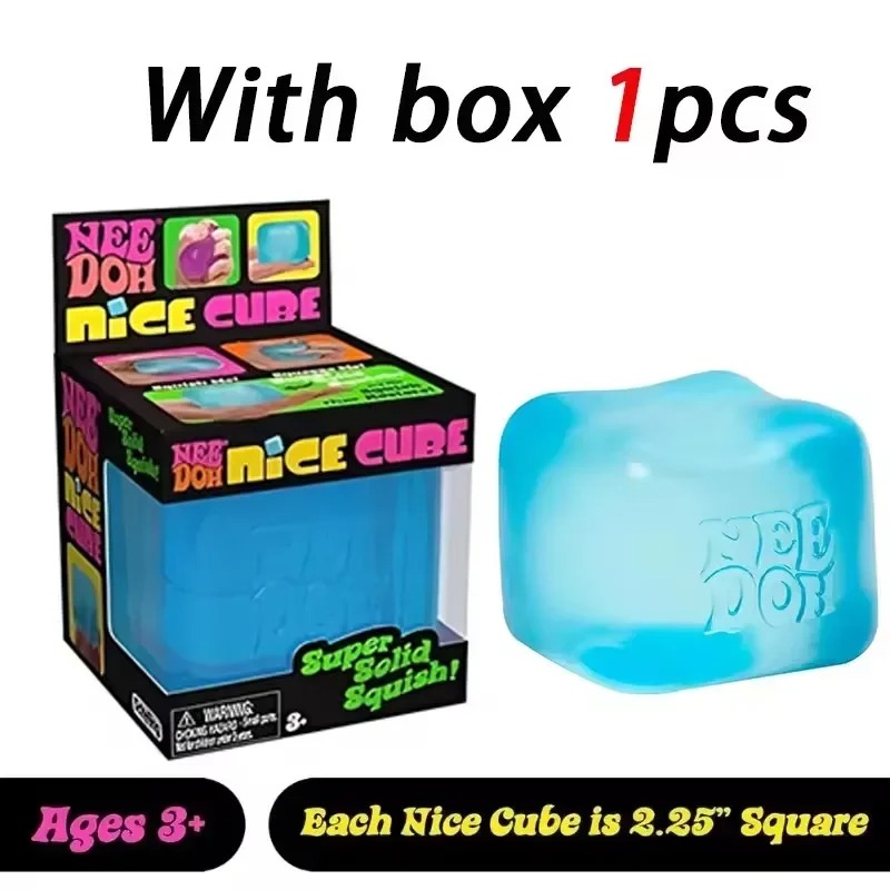 Crystal Growing Kit - Nee DOH Modell Weicher Squishy-Würfel, sensorisches