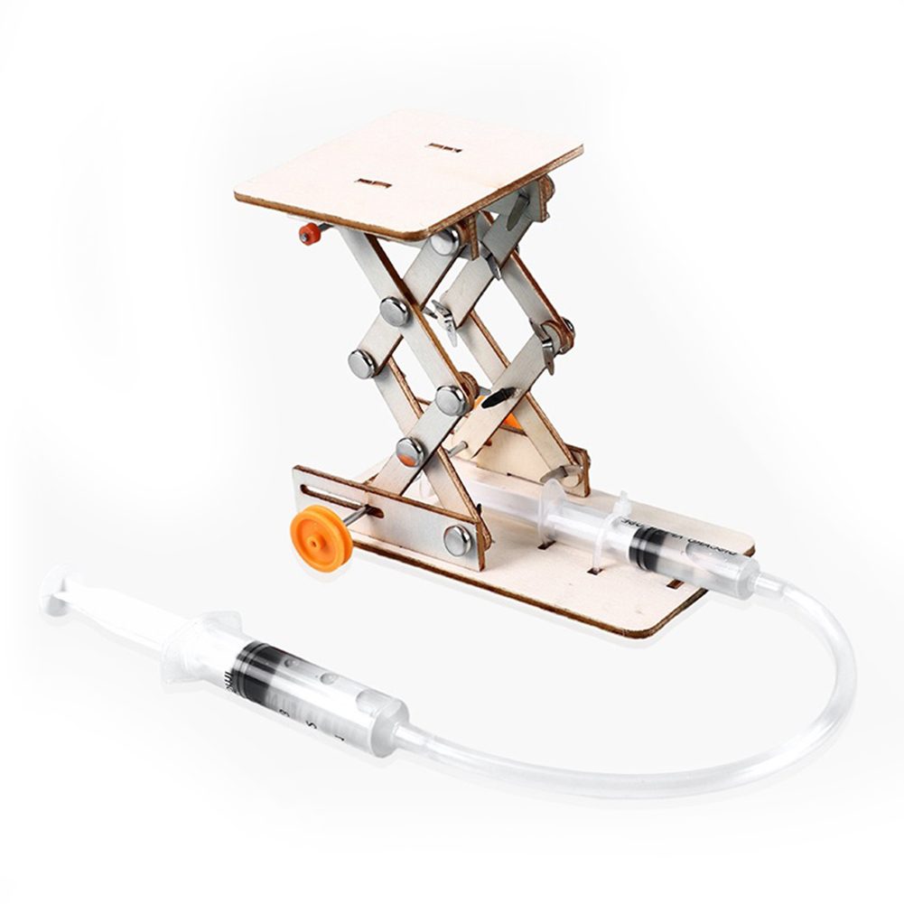 Science Project Physics - Kreativer Hydraulischer Hubtisch Materialien DIY Physik-Wissenschaftsprojekte