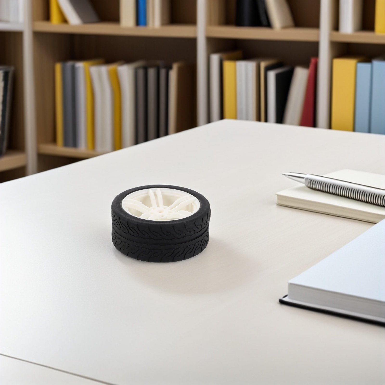 Science Project Robot - 4 Stück Gummi-Autoreifen Kleine Autoreifen Multifunktionale