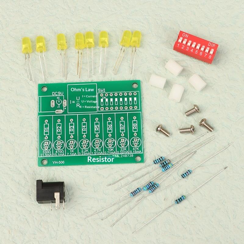 Is Learning Science A Hobby - Elektronisches DIY-Lötpraktikum-Set LED-Strommessgerät-Kit für Schulkurse, Montage,