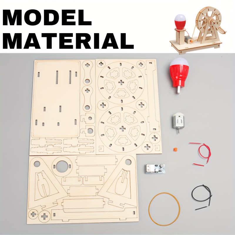 Holz Kinder Lernspielzeug DIY  – Science Project Physics Bewertung und Preis