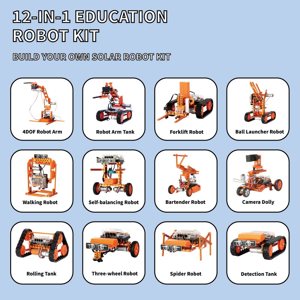 Fortschrittliches Multi-Modell – Science Project Robot Bewertung und Preis