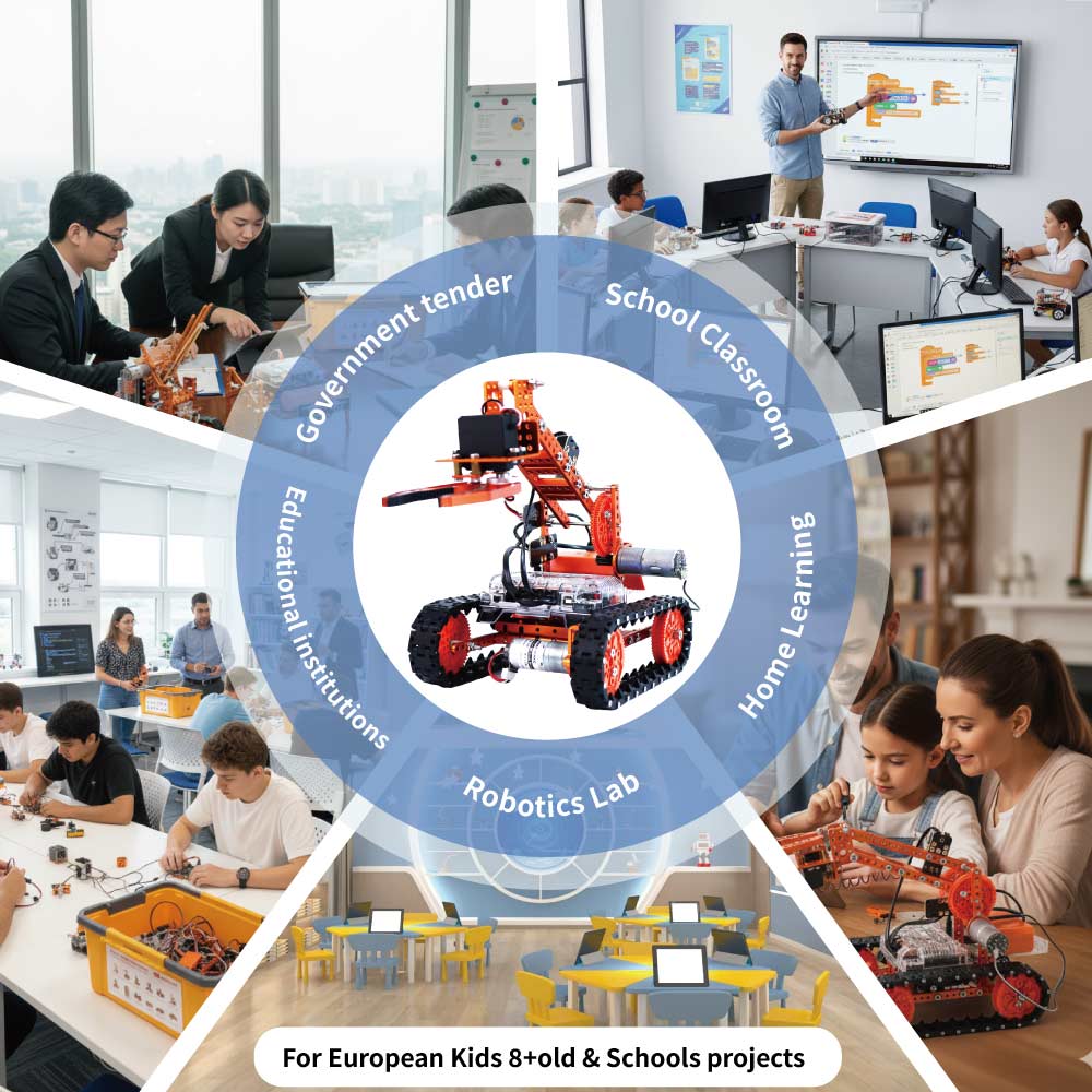 Fortschrittliches Multi-Modell – Science Project Robot Bewertung und Preis