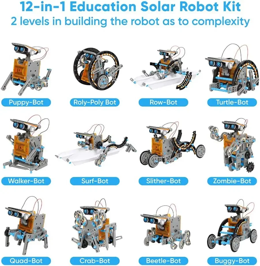 13-in-1-Bildungs-Solarroboter- – Science Project Robot Bewertung und Preis