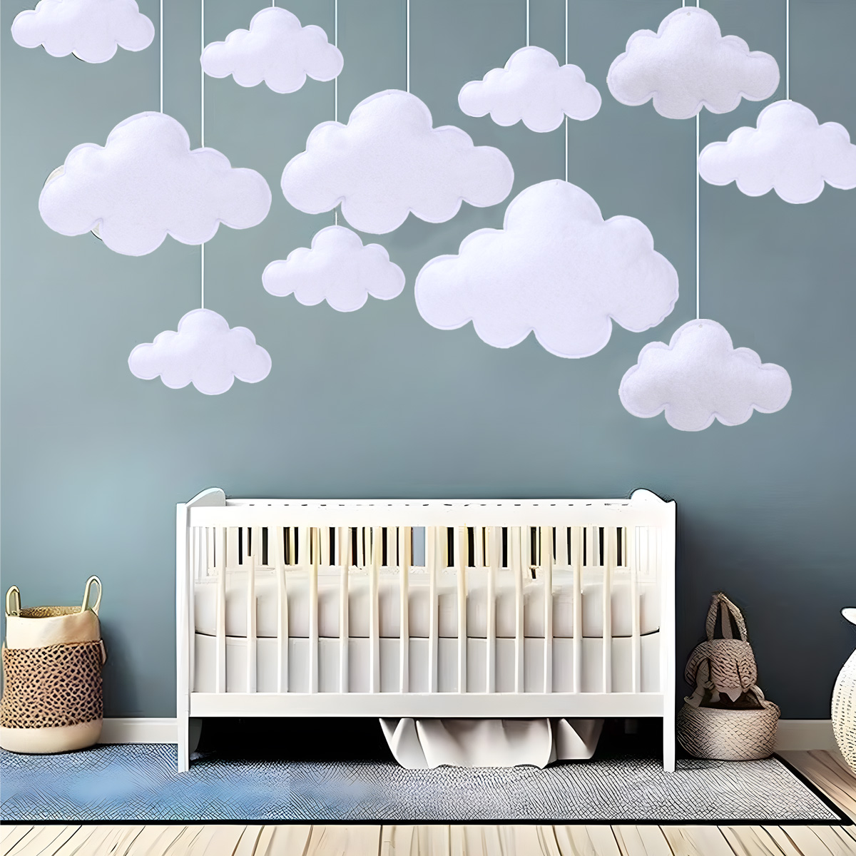 3D-Filz-Wolken-Anhänger zum Au – Science Of Happiness Bewertung und Preis