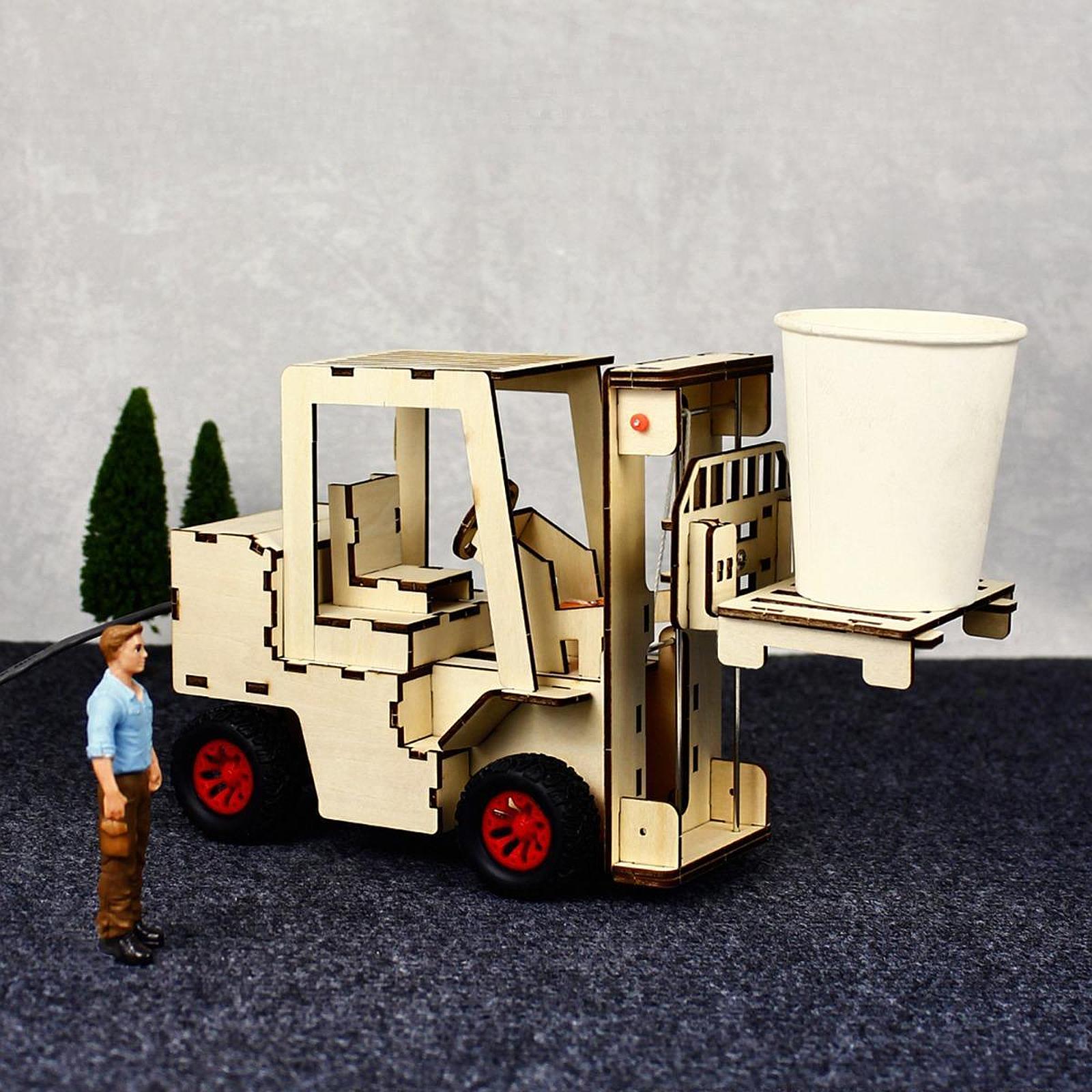 Holz Mechanische Gebäude Spiel – Science And Invention Bewertung und Preis