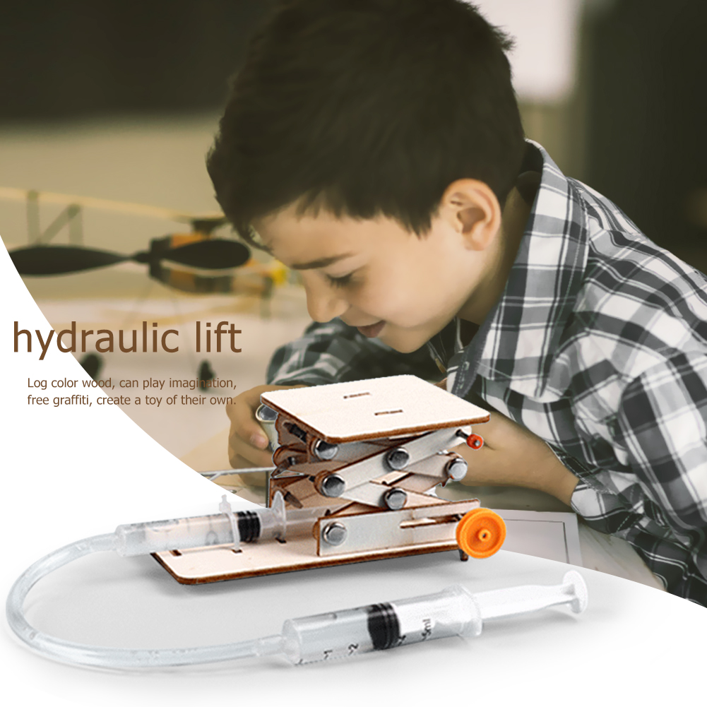 Kreativer Hydraulischer Hubtis – Science Project Physics Bewertung und Preis