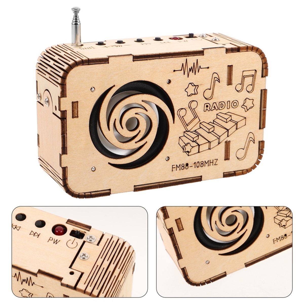 DT57 NEUESTES MODELL 88-108MHZ – Science Project Physics Bewertung und Preis