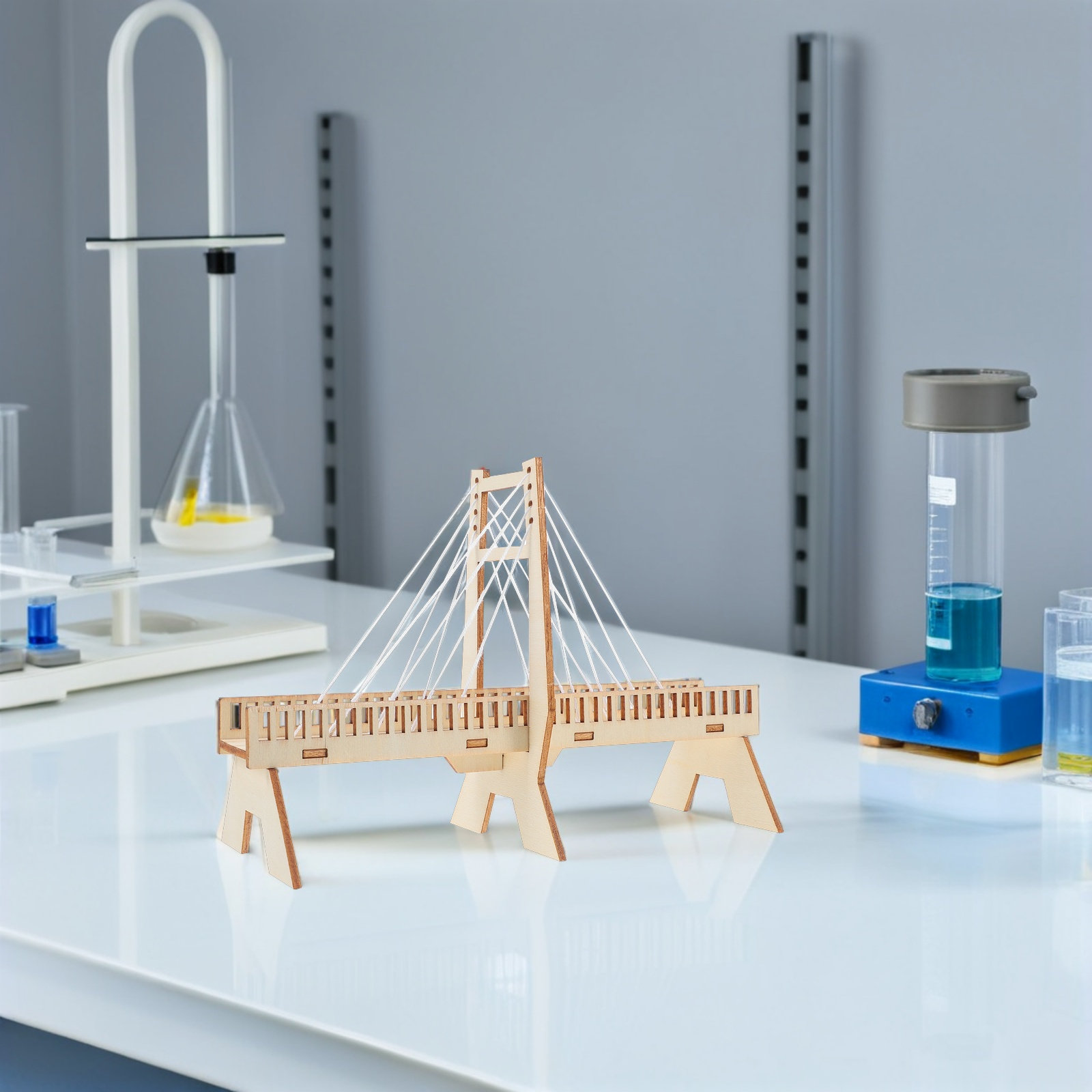 6 Sets handgefertigtes Seilbrü – Science Project Physics Bewertung und Preis