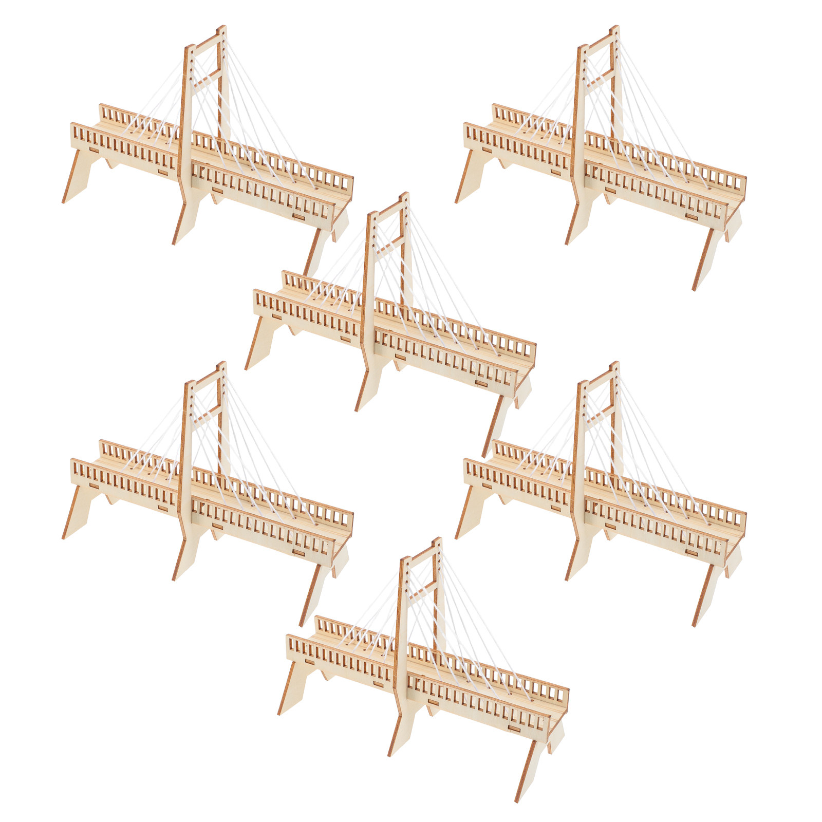6 Sets handgefertigtes Seilbrü – Science Project Physics Bewertung und Preis