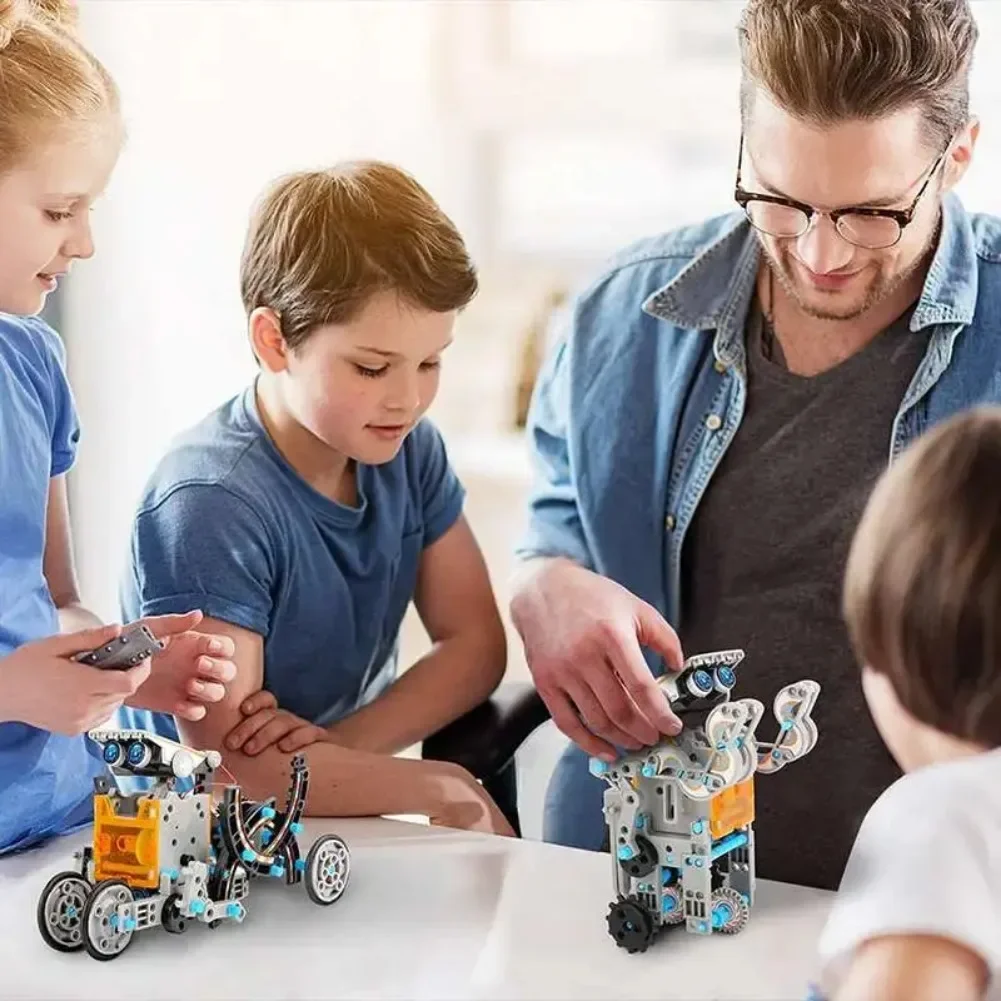 13-in-1 solarbetriebener Robot – Science Project Robot Bewertung und Preis